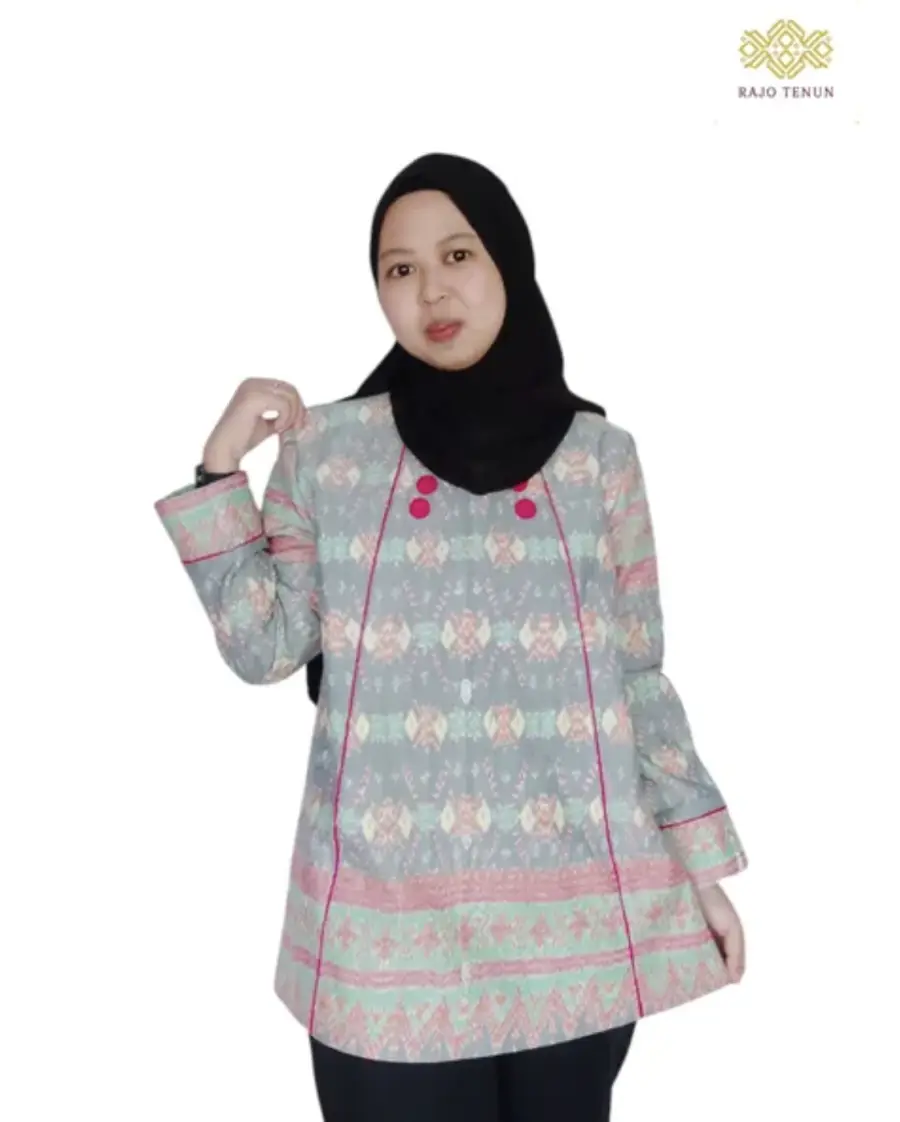 Blouse Tenun Wanita Elegant